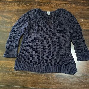 JCP dark blue sweater